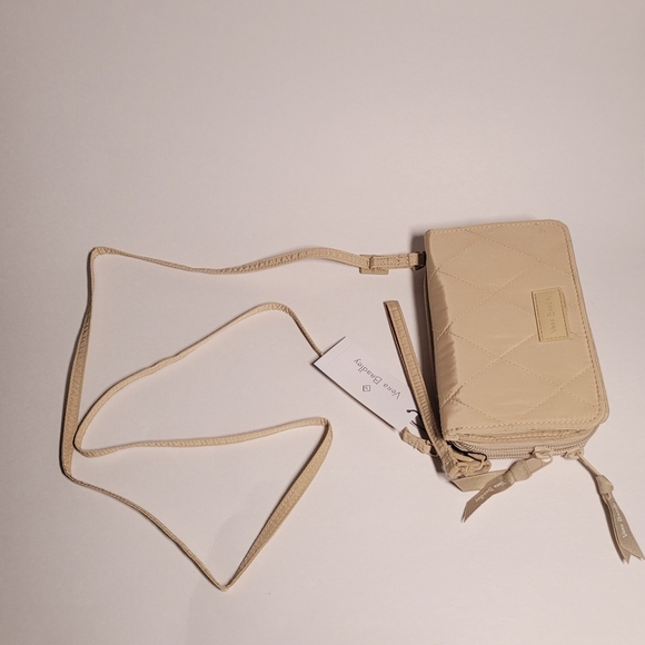 Vera Bradley Ultralight 3-in-1 Crossbody Bag in Caramel Cream - Picture 6 of 10